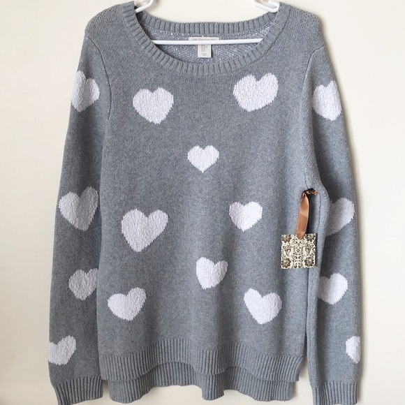 Christian Siriano Sweaters - CHRISTIAN SIRIANO HEARTS SWEATER SIZE XL